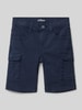 s.Oliver RED LABEL Regular Fit Cargoshorts mit Gesäßtaschen Marine