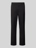 Tom Tailor Denim Chinosy o kroju relaxed fit z mieszanki bawełny Czarny