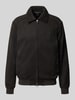 Antony Morato Blouson in leerlook met tweewegritssluiting Zwart