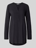 Christian Berg Woman Regular fit blouse met tuniekkraag Zwart