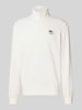 Lacoste Regular Fit Sweatshirt aus reiner Baumwolle Modell 'HERITAGE' Offwhite