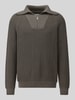 ARMEDANGELS troyer o kroju regular fit z czystej bawełny model 'PIGMENT DYE' Khaki