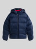 Tommy Jeans Relaxed Fit Daunenjacke mit Kapuze Dunkelblau