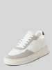 Copenhagen Sneakers van leer met vetersluiting, model 'CPH1M' Wit