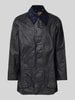 Barbour Jack met klepzakken, model 'BEAUFORT' Marineblauw