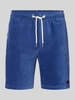 Ellesse Regular Fit Cordshorts mit Logo-Badge Modell 'TOMATRO' Blau