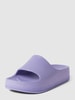 Steve Madden Slippers met breed riempje, model 'ASTRO' Lavendel