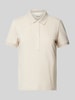 Gant Regular Fit Poloshirt im unifarbenen Design Beige