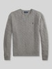 Polo Ralph Lauren Regular Fit Pullover aus Woll-Kaschmir-Mix Dunkelgrau