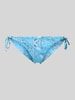 Banana Moon Bikinislip met vetersluiting opzij, model 'LINA' Lichtblauw