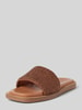 Marc O'Polo Sandalette in unifarbenem Design Modell 'AGDA' Cognac