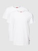 Levi's® T-shirt met labeldetail in een set van 2 stuks Wit