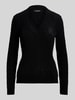 Lauren Ralph Lauren Regular Fit Pullover aus Baumwoll-Mix mit Logo-Stitching Black