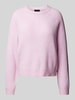 Pieces Relaxed fit pullover met ronde hals, model 'OLLA' Lichtroze