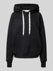 LeGer by Lena Gercke Hoodie met raglanmouwen, model 'Hayley' Zwart