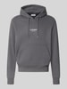 JACK & JONES Regular Fit Hoodie aus Baumwoll-Mix Modell 'Soho' Hellgrau