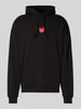 HUGO Hoodie mit Kapuze Modell 'Dewgili' Black