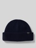 Barts Czapka beanie z detalem z logo model ‘FEODORE’ Granatowy