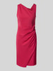Vera Mont Cocktailkleid mit seitlicher Raffung Kirsche