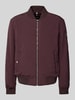 BOSS Jacke mit Reißverschlusstasche Modell 'Comber' Bordeaux