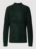 MCNEAL Strickpullover mit gerippten Abschlüssen Dunkelgrün