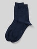 Esprit Socken  mit Label-Stitching im 4er-Pack Dunkelblau