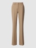 Cambio Chino met bandplooien, model 'FRANCE' Beige