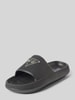 Guess Slides mit Label-Badge Black