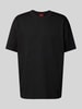 HUGO T-Shirt mit Label-Detail Modell 'Dplanitee' Black