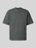 G-Star Raw T-Shirt mit Label-Stitching Anthrazit