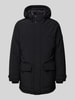 Tommy Hilfiger Parka z kapturem model ‘ROCKIE’ Czarny