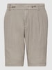 Cinque Bermudas aus Leinen-Mix Beige
