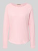 Smith and Soul Longsleeve mit Rundhalsausschnitt Hellrosa