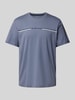 Tom Tailor Regular Fit T-Shirt aus reiner Baumwolle Rauchblau