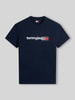 Tommy Jeans Regular Fit T-Shirt aus reiner Baumwolle Marine