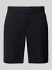 MCNEAL Slim Fit Bermudas mit Eingrifftaschen Black