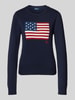 Polo Ralph Lauren Strickpullover mit Motiv-Stitching Marine