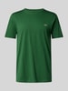 Lacoste T-Shirt mit Rundhalsausschnitt Gruen