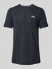 Under Armour T-Shirt mit Label-Print Black