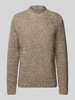 Jack & Jones Premium Strickpullover mit Strukturmuster Beige