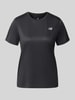 New Balance Regular Fit T-Shirt mit Logo-Print Black