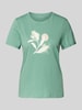 Tom Tailor Regular fit T-shirt van puur katoen Groen