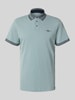 Tom Tailor Regular fit poloshirt met contraststrepen Mintgroen