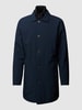 SELECTED HOMME Płaszcz z wpuszczanymi kieszeniami model ‘ALVIN’ Ciemnoniebieski