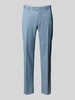 HECHTER PARIS Regular Fit Anzughose mit Paspeltaschen Modell 'X-Tension' Hellblau