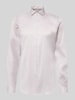 Jake*s Slim Fit Businesshemd mit extra langem Arm Taupe