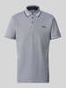 Tom Tailor Regular fit poloshirt met contraststrepen Blauw