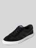 Levi’s® Acc. Sneakers met labeldetail, model 'SNEAK' Zwart