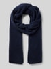 MCNEAL Schal aus Woll-Mix mit Kaschmir-Anteil Marine