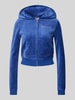 Juicy Couture Sweatjacke mit Kapuze Modell 'ROBYN' Dunkelblau